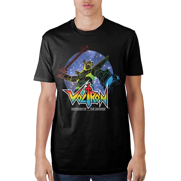 Voltron Defender Black T-Shirt