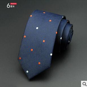 Man Fashion Dot Neckties