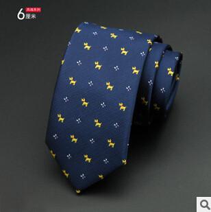 Man Fashion Dot Neckties
