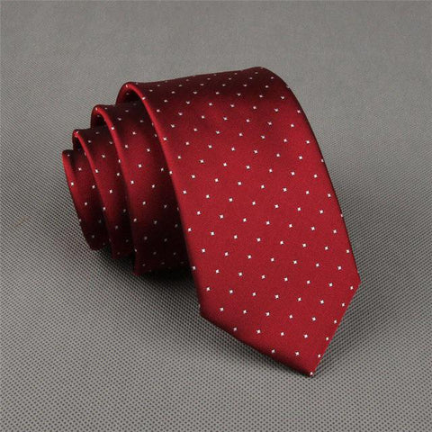 Cotton Skinny Fashion floral necktie