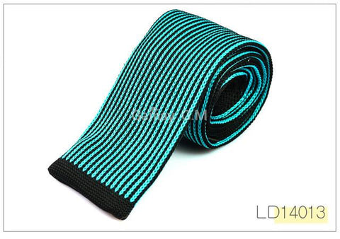 Fashion Mens Knit Ties Colorful Knitted Skinny Neckties