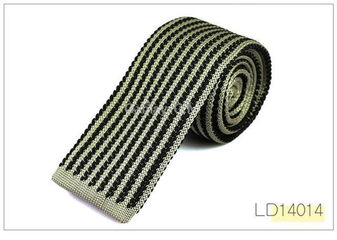 Fashion Mens Knit Ties Colorful Knitted Skinny Neckties