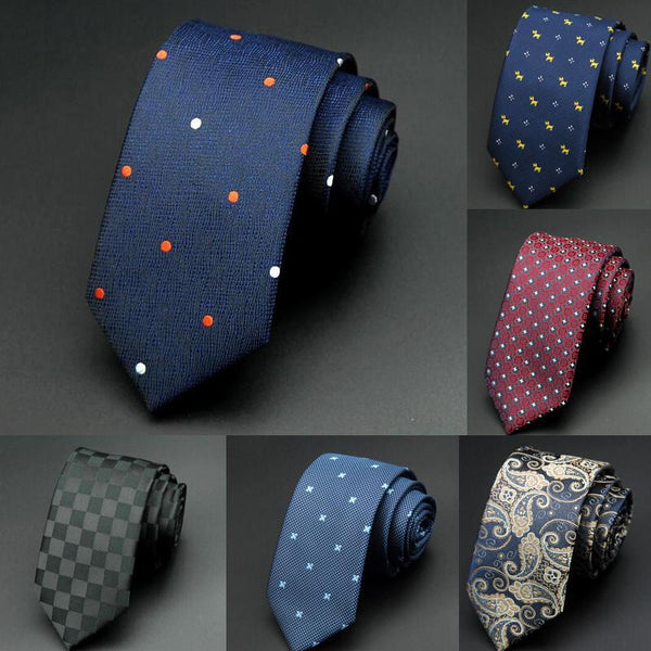 Man Fashion Dot Neckties